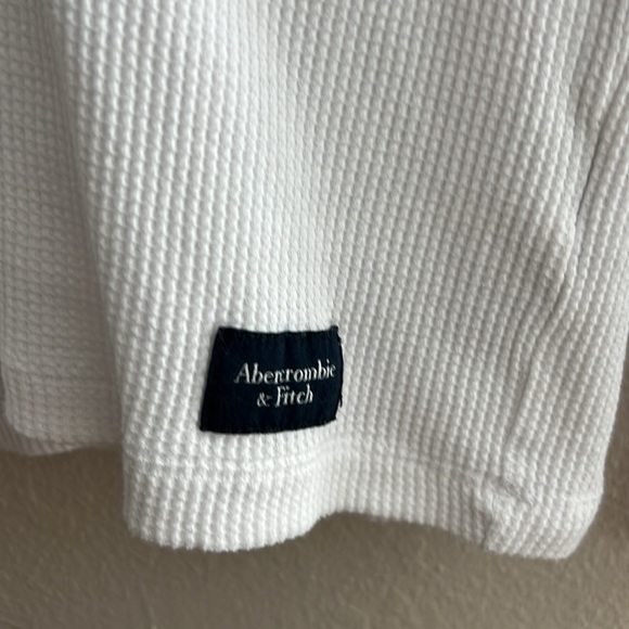 Abercrombie & Fitch thermal long sleeve tee shirt - Picture 2 of 5